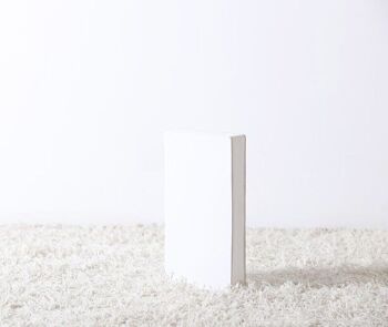 Tabouret Concertina en Papier - Blanc - 30⌀ x 28cm H 3