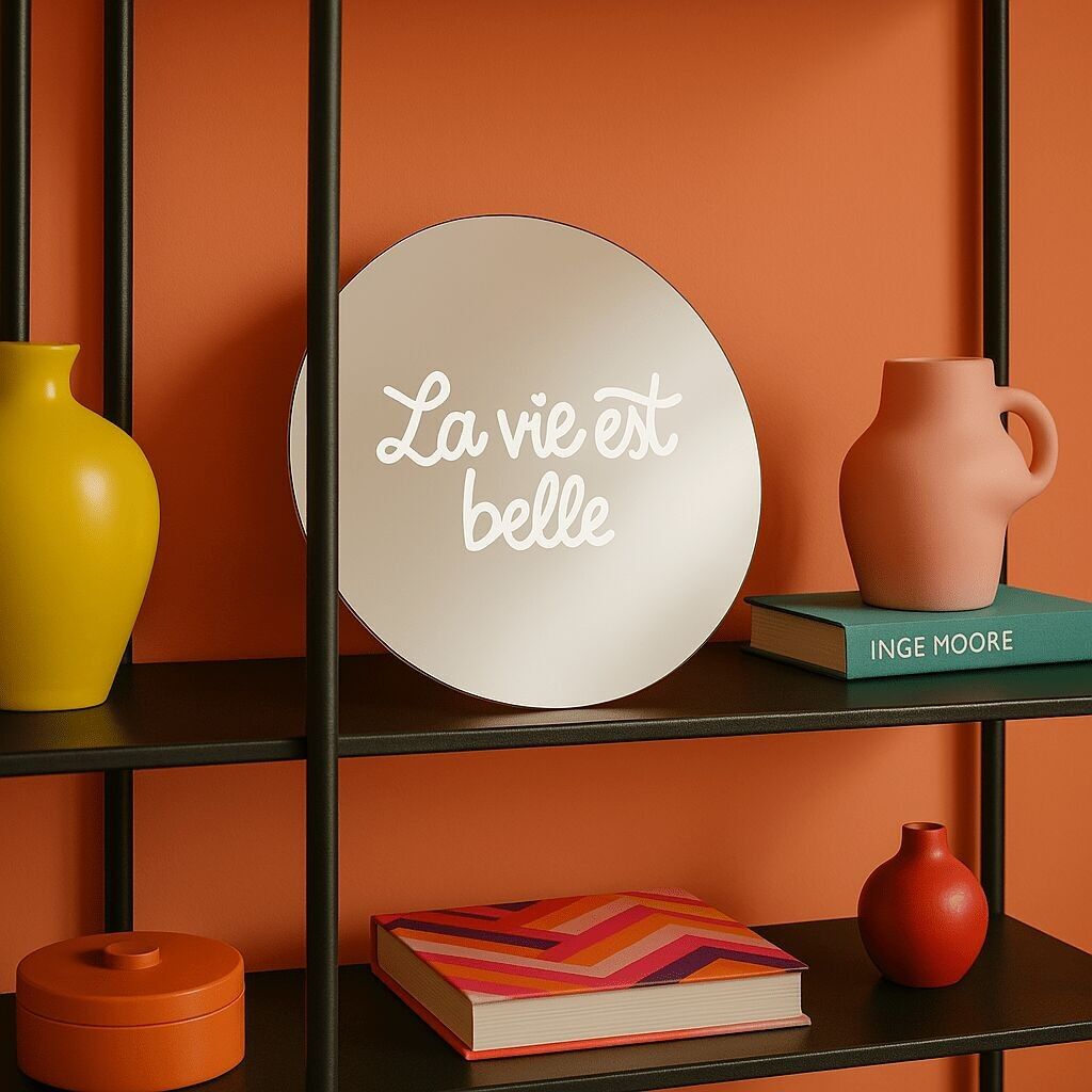 Specchio da parete - La vita è bella