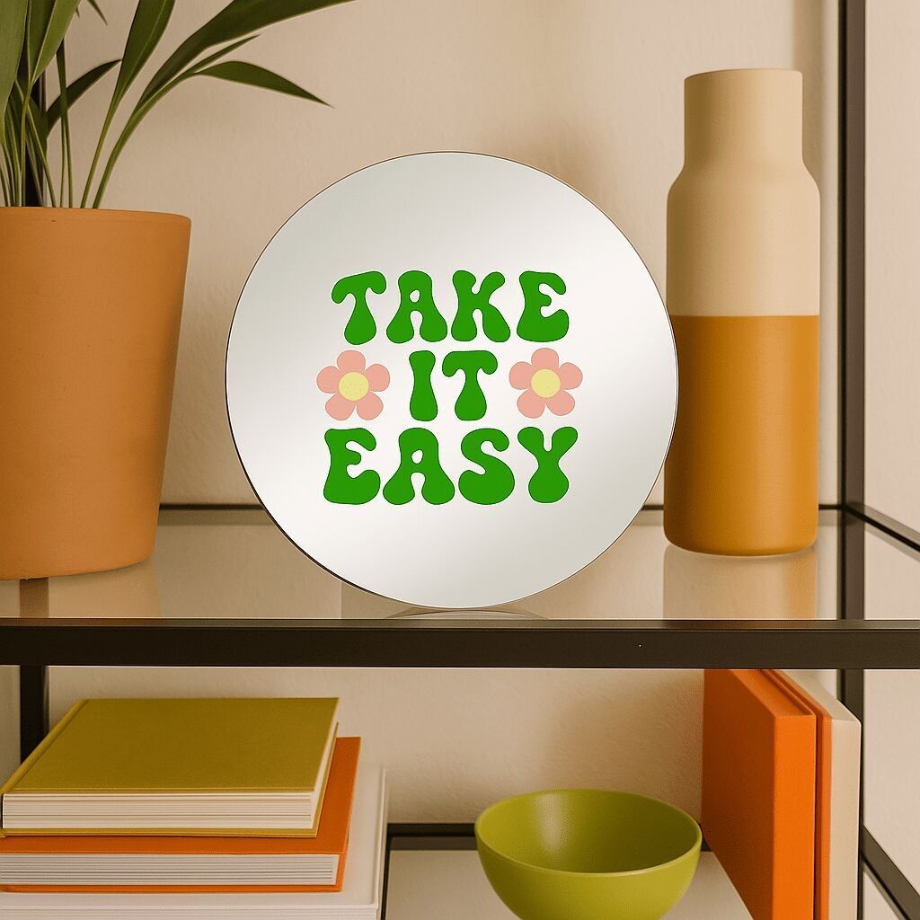 Miroir mural - Take it easy