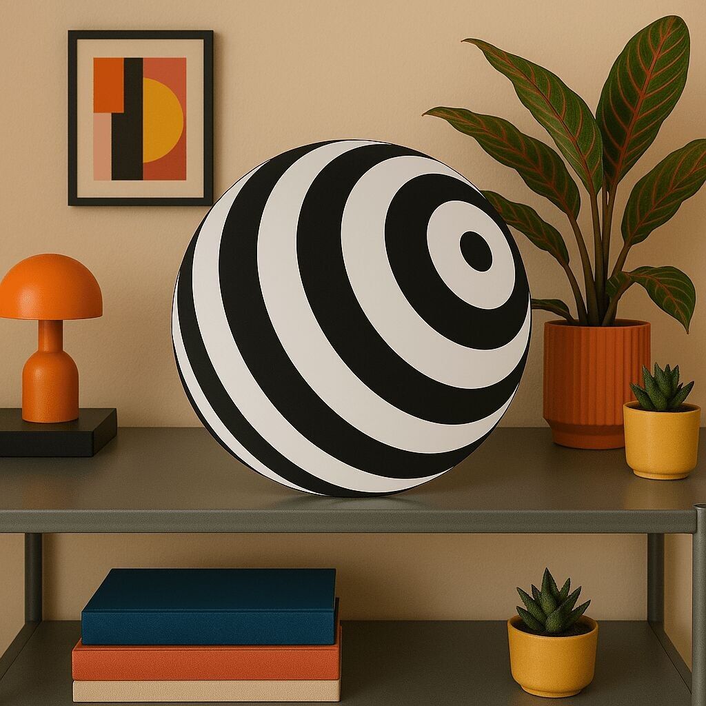 Miroir mural - boule