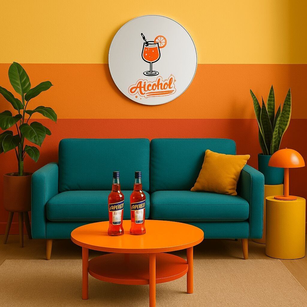 Miroir mural - Spritz