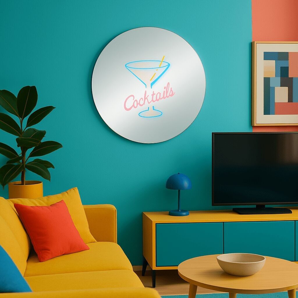 Miroir mural - Cocktail