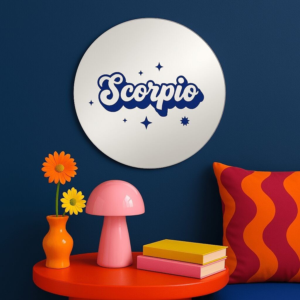 Miroir mural - Scorpio