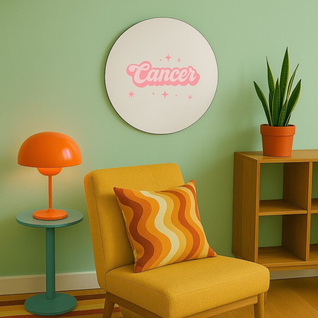 Miroir mural - Cancer