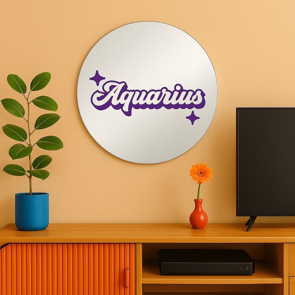Miroir mural - Aquarius