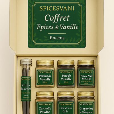Vanilla-Madagascar Spices Discovery Box: A Unique Sensory Experience