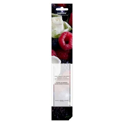 Set of 10 Rose & Red Fruit Incense Sticks
