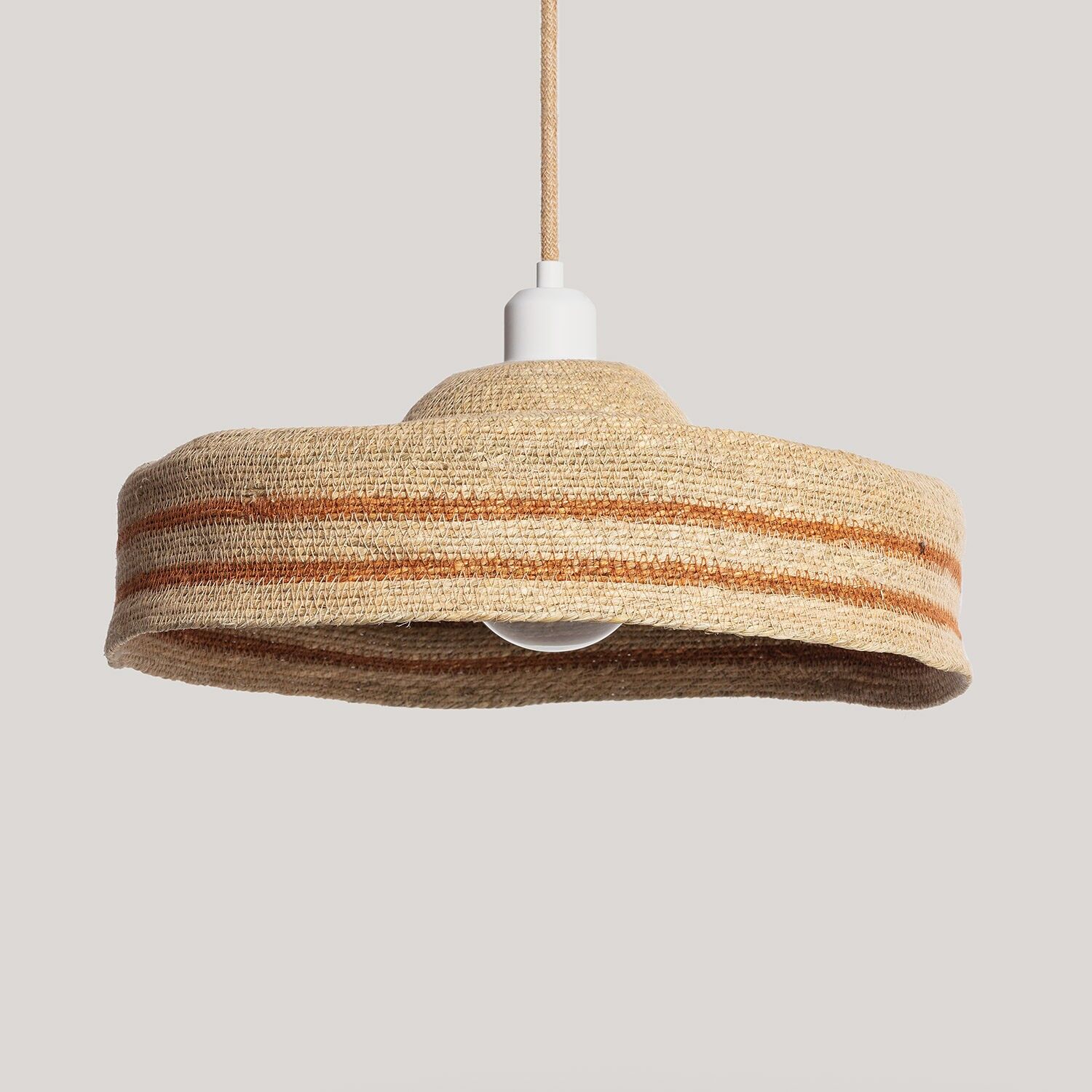 Ledkia Natural Fiber Pendant Lamp Daya ILUZZIA