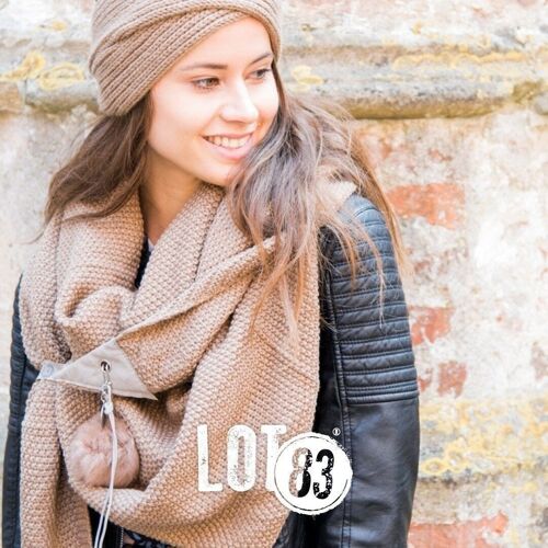 Scarf Jo Taupe