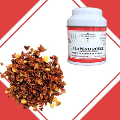 Red jalapeno pepper flakes - STRONG