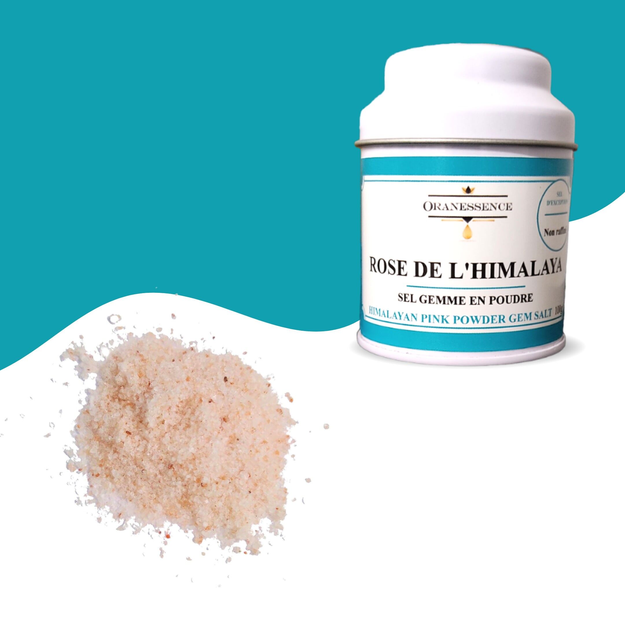 Sel rose de l'Himalaya - en poudre