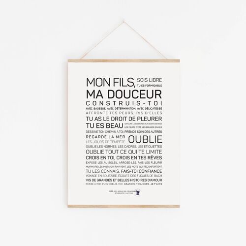 Affiche Mon fils, ma douceur - A2