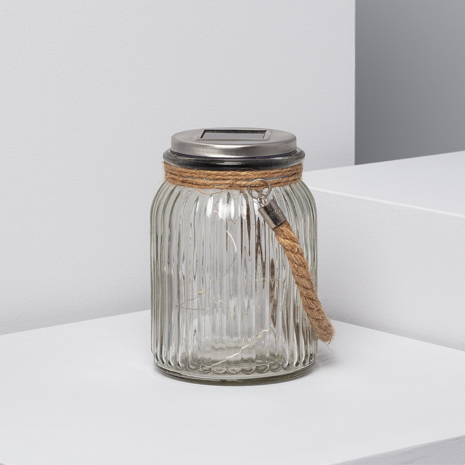 Ledkia Tarro de Cristal LED Portátil Solar Winy