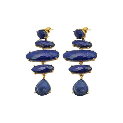 Pendientes Stones nirvana lapis lazuli