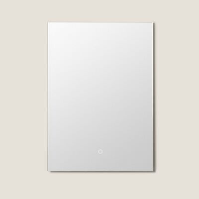 Specchio da bagno Ledkia con luce LED 68x48 cm piccolo Mason