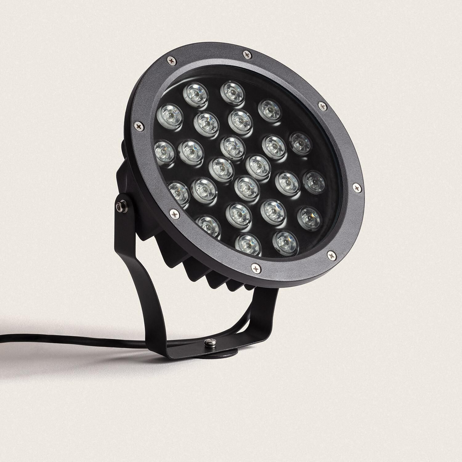 Ledkia Foco Exterior LED 24W IP67 con Pincho Colmar