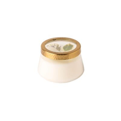 Rosy Rings Forest Medium Floral Press Candle