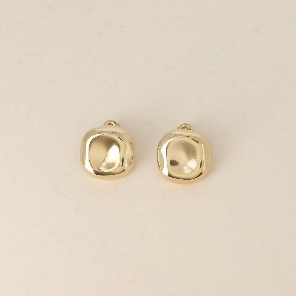 Ohrstecker - gebogenes Quadrat 2cm