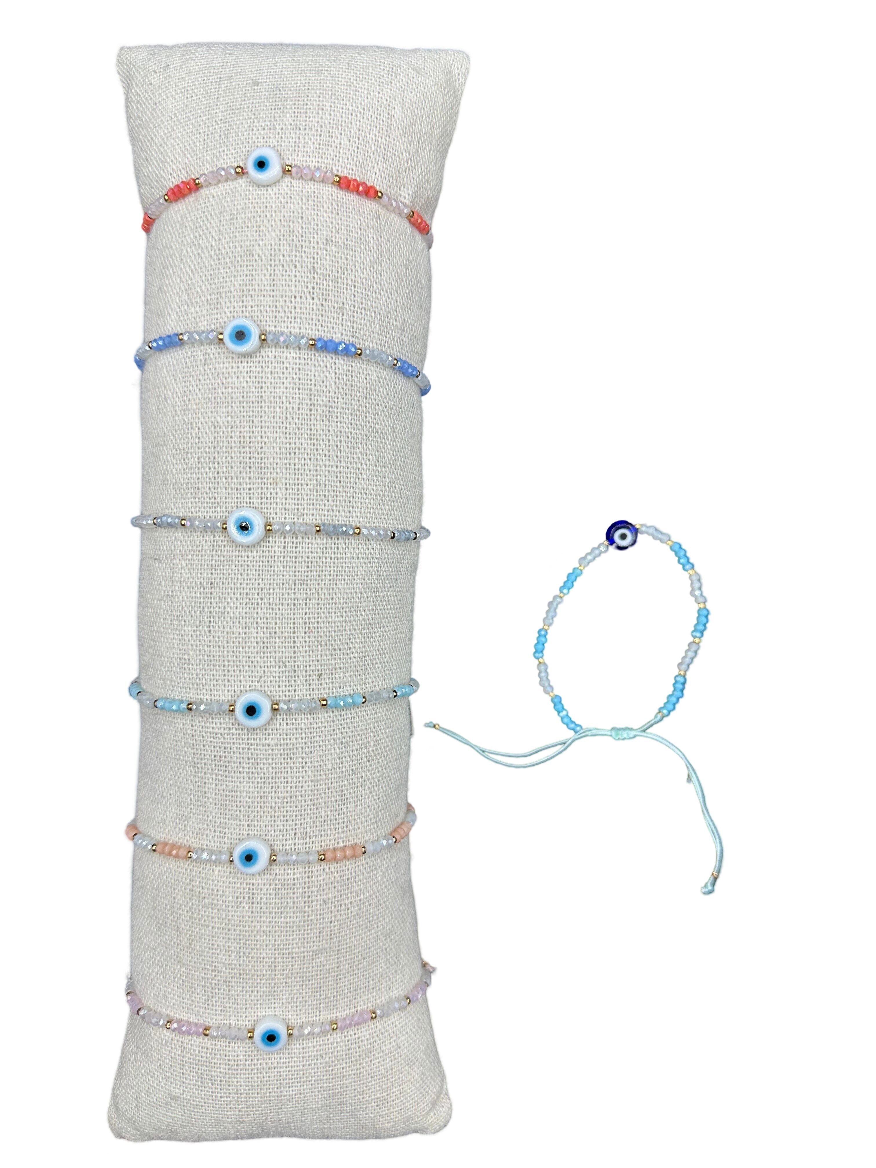 Lot de 35 Bracelets Oeil de Ste Lucie