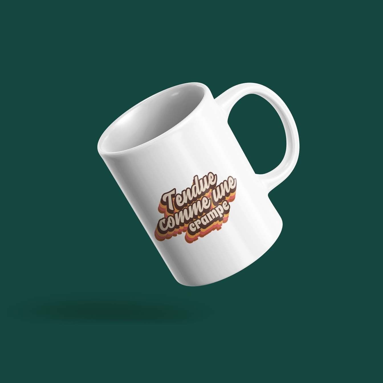 Tazza tesa come un crampo