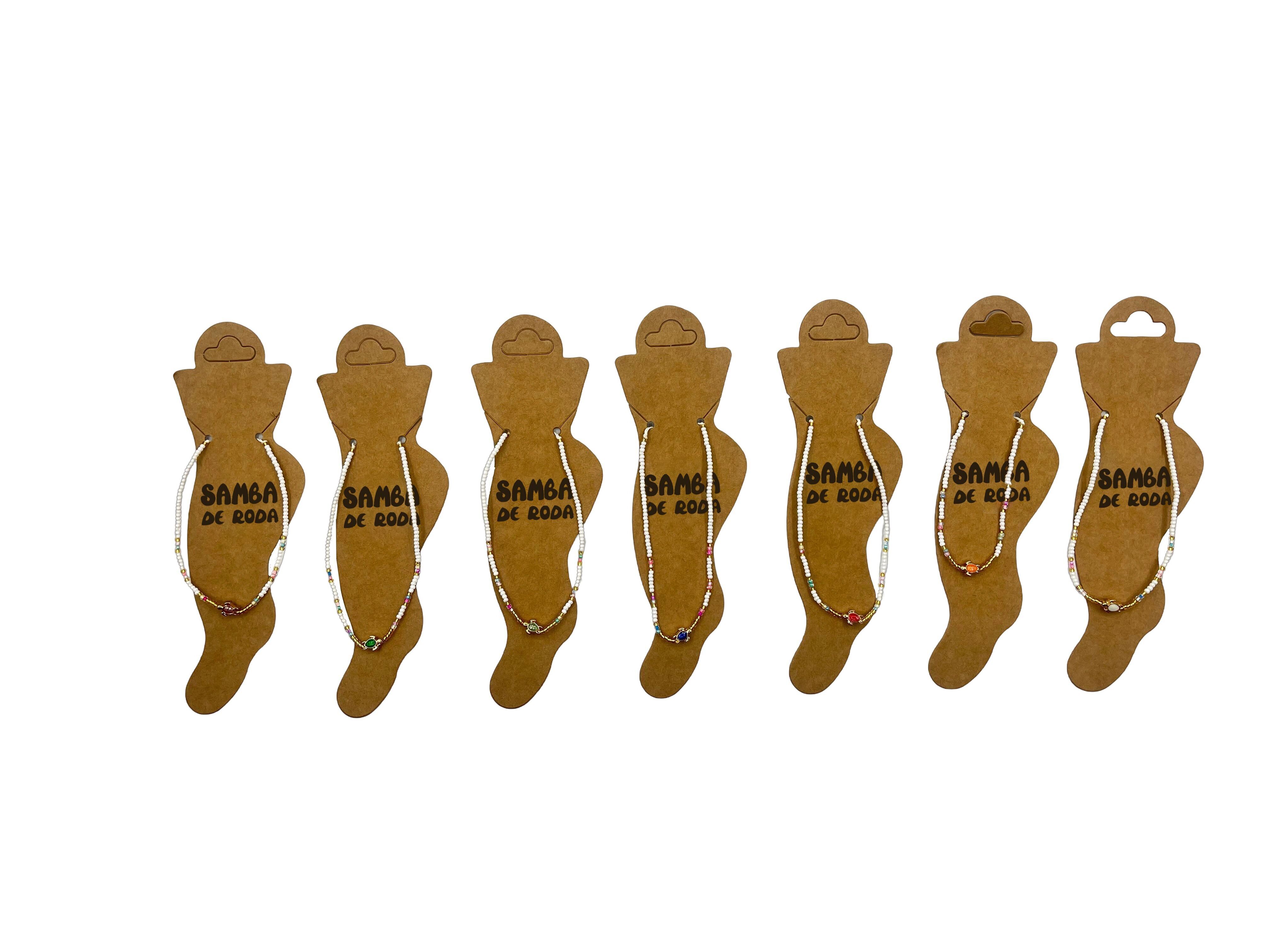 Lot de 35 Chevillères Tortue et perles