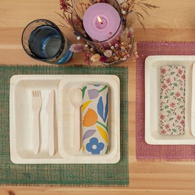 Servilletas "Floralina - flores grandes"