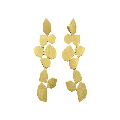 Pendientes dorados Niagara