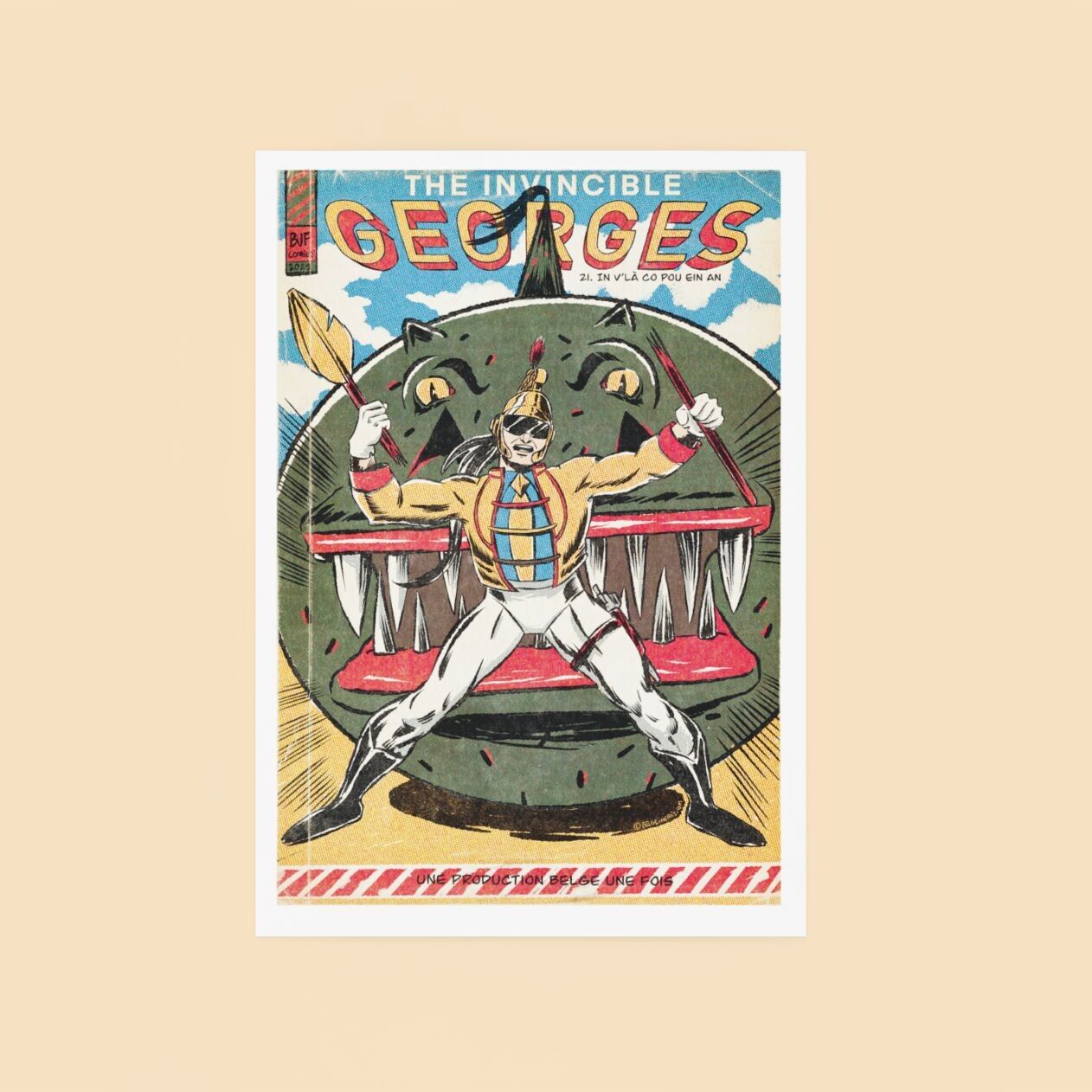 A3-Poster „Der unbesiegbare Georges“