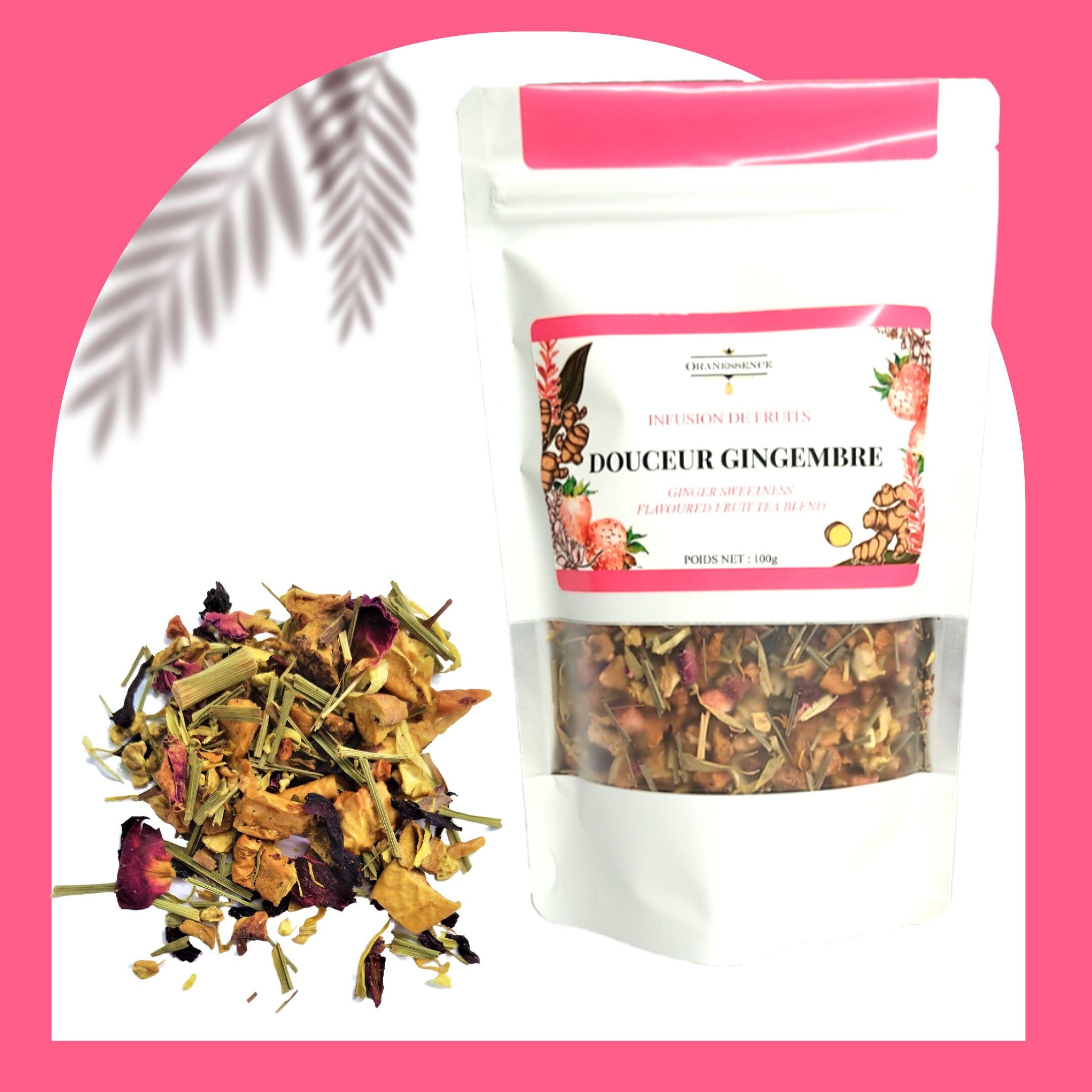 Infusión de frutas - Dulzura de jengibre