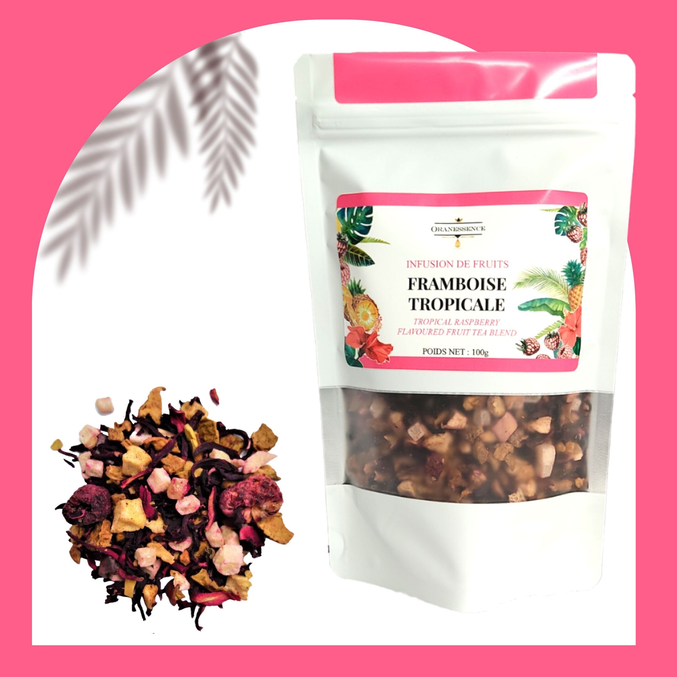 Fruchtaufguss – Tropische Himbeere