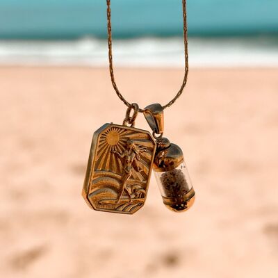 Pendentif Laguna Beach Surfgirl Or
