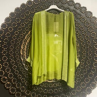 Giacca in seta italiana di alta qualità per donna. promozionale