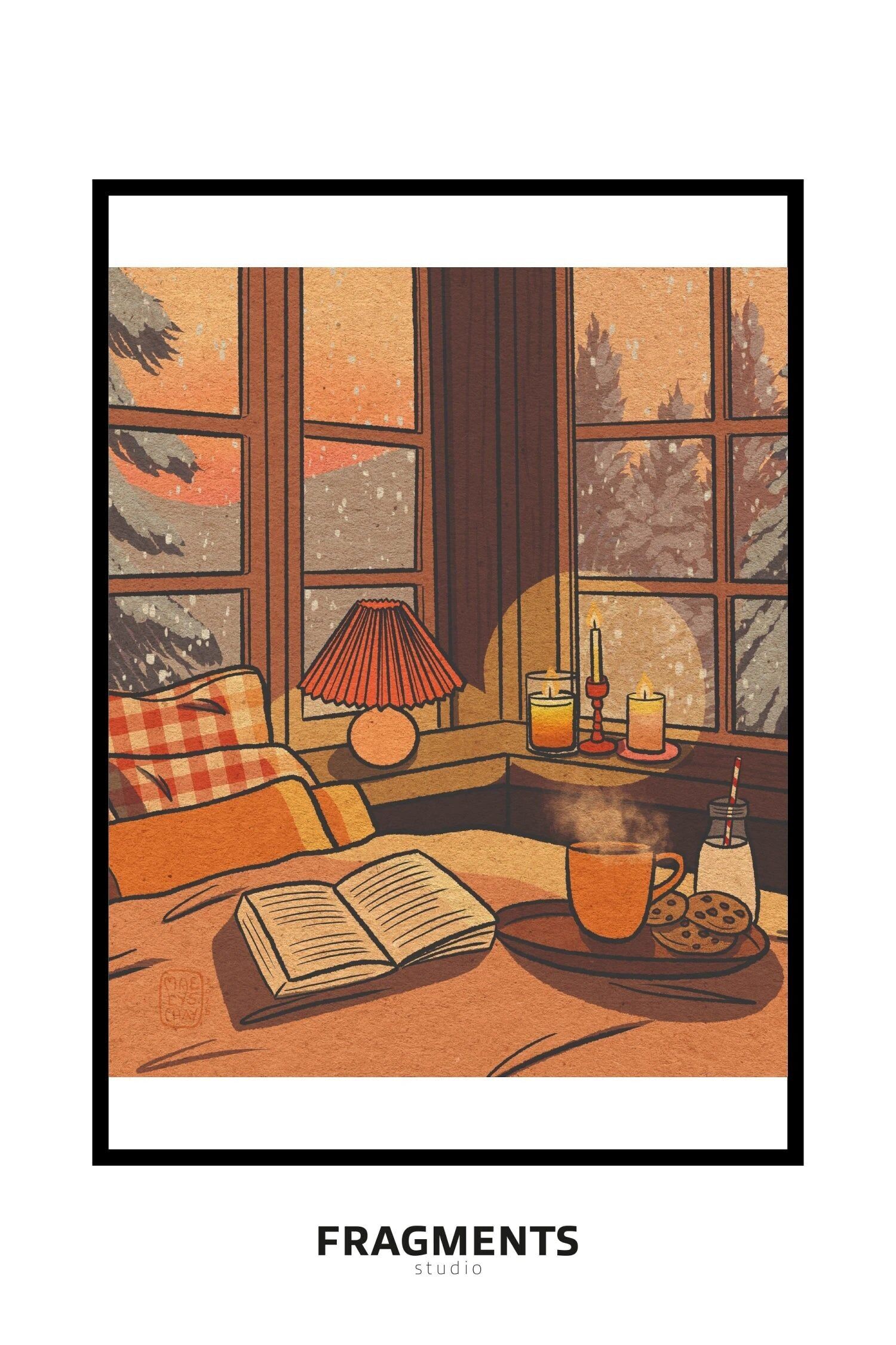 Colazione Latte Monstera