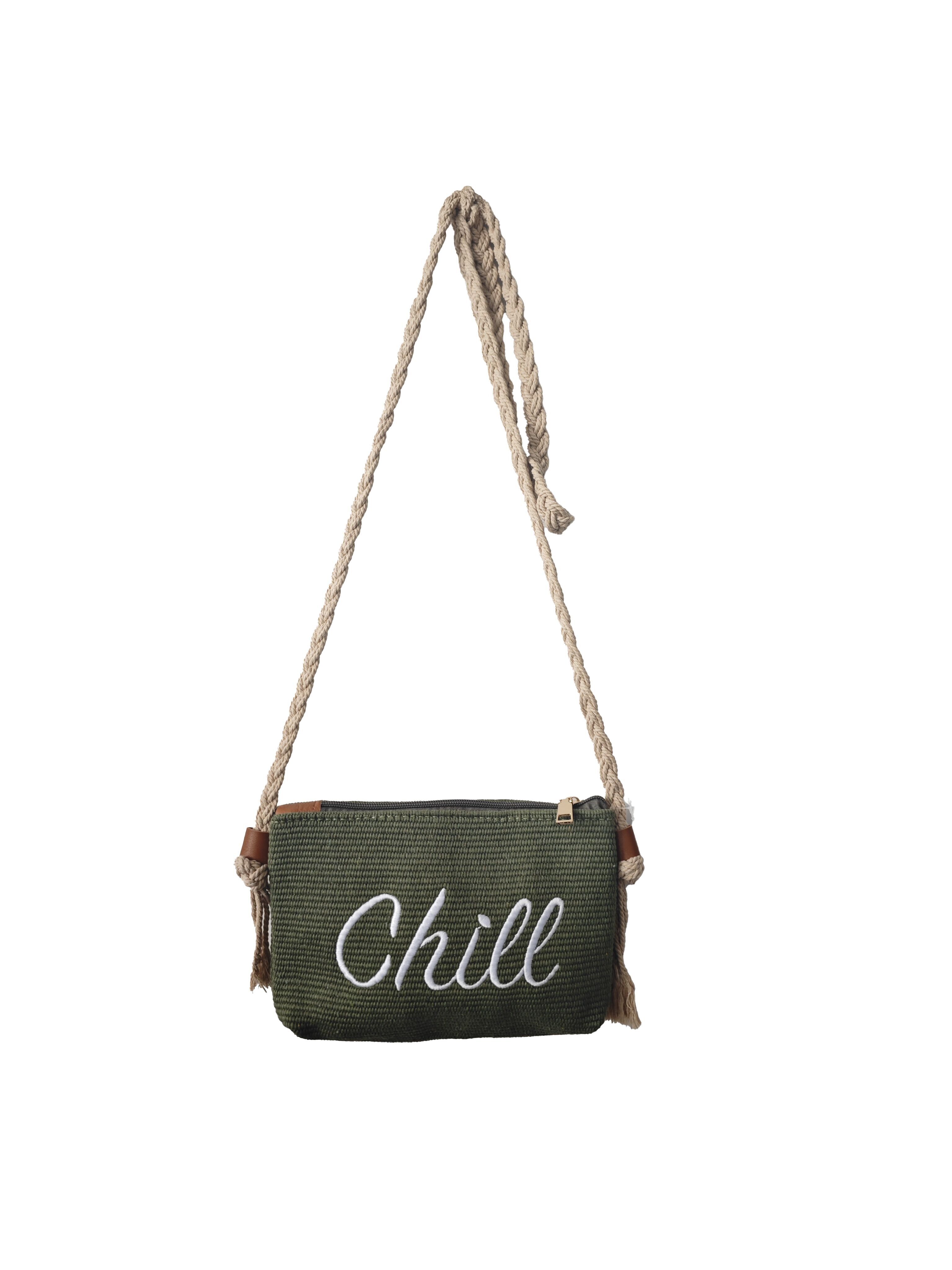 Lot de 10 sacs pochettes CHILL en coton