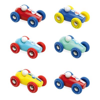 Assortiment de 6 mini voitures de course
