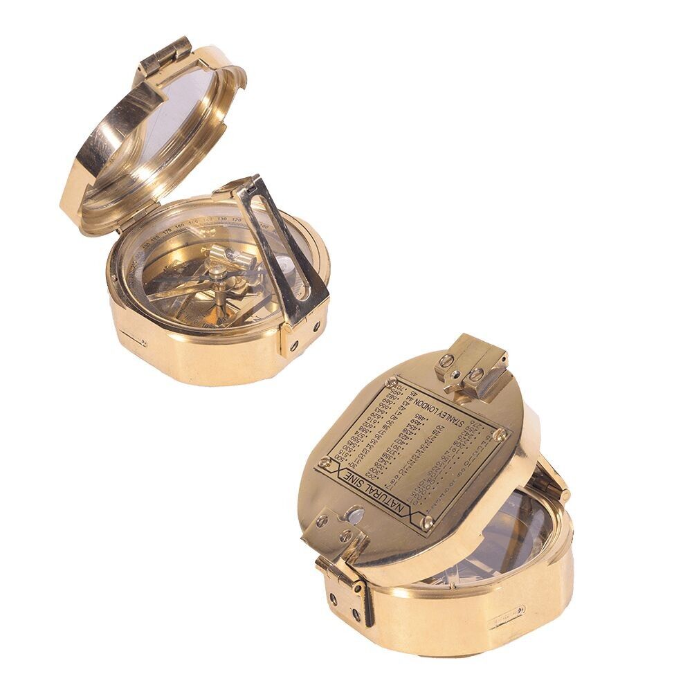 Bussola Brunton in ottone 7.5cm