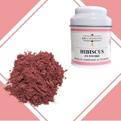 Hibiscus flower powder