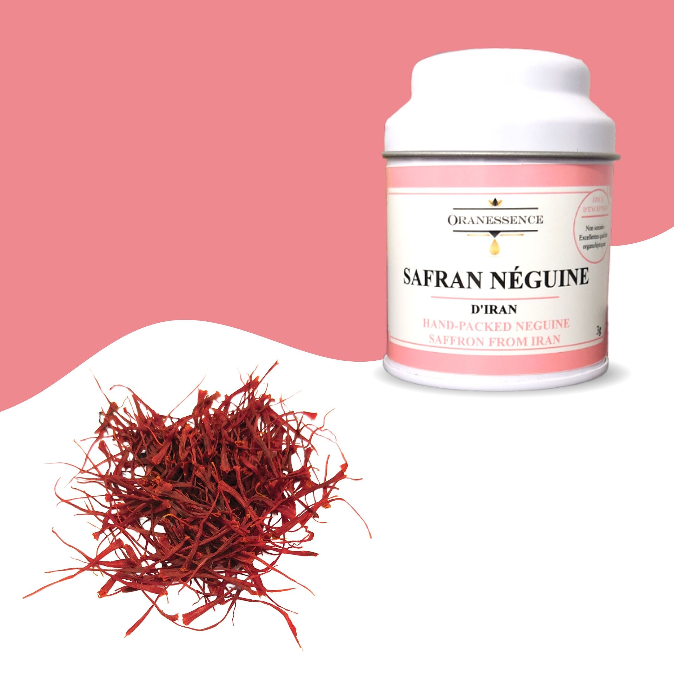Pistilli di zafferano Neguine iraniano - 3 grammi