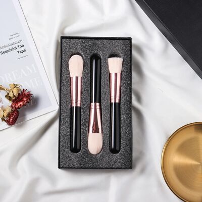 Crystal Gemstone Makeup Brushes Set