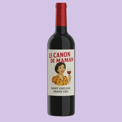 Red wine - La Canon de Maman (Mother's Day) - Saint-Emilion GC 2022
