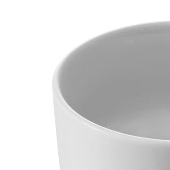Boîte à Thé en Porcelaine CORTICA™ Blanc Pur 4