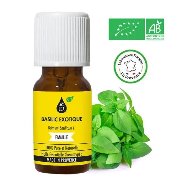 Buy wholesale LCA - Organic Exotic Basil Essential Oil