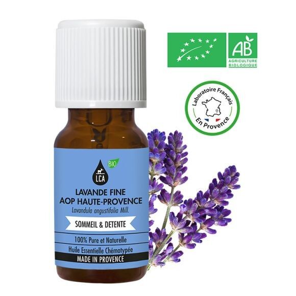 LCA - Huile essentielle Lavande fine AOP Haute-Provence bio