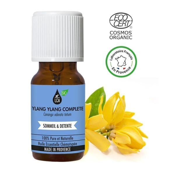 ACEITE ESENCIAL DE YLANG YLANG ORGÁNICO COMPLETO
