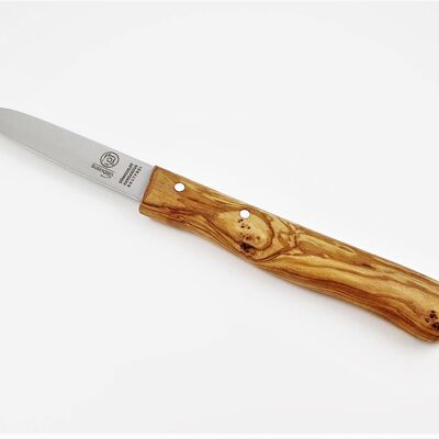 Original Solingen kitchen knife with olive wood handle