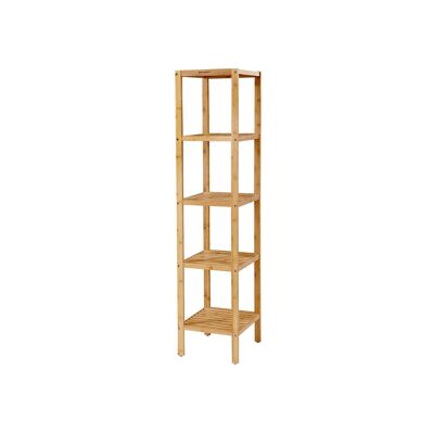 Bamboe 5 planken 33 x 33 x 146 cm smal
