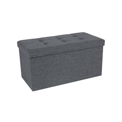 Banco con opbergruimte 76 cm donkergrijs