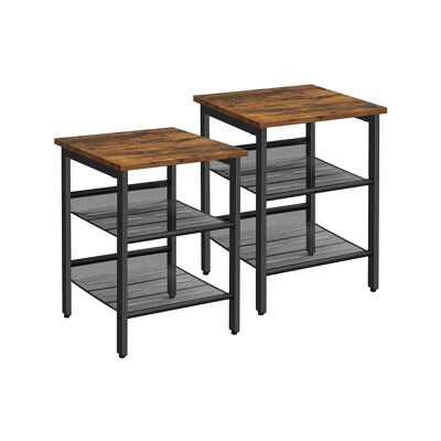 Nachtkastje en estilo industrial