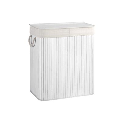 Wasmand 100 L bambù bianco