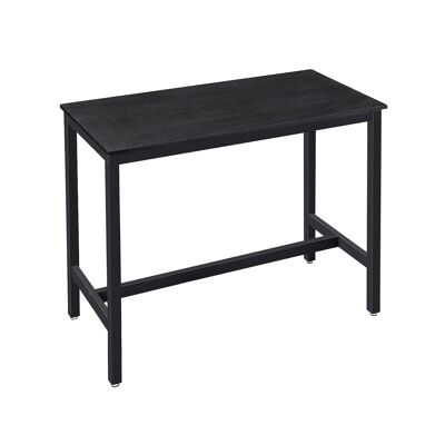 Eettafel industriel design noir